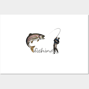 Fishing Posters and Art